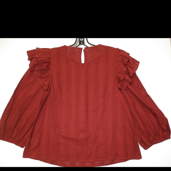 Universal Thread Maroon Ruffle Too - Picture 4 of 4